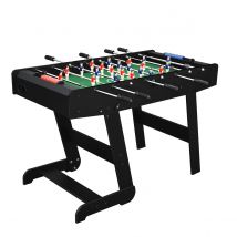 Futbolín plegable Zizou negro