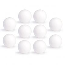 Roberto Sport white plastic balls – pack of 10