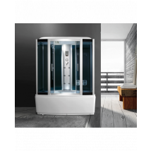 Cabina idromassaggio, vasca, cromoterapia 170x88cm full optional Sicorage Antin
