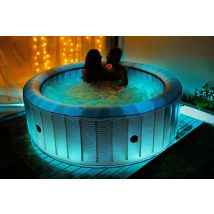 Minipiscina SPA idromassaggio gonfiabile da esterno o interno 204cm accessoriata Sicorage Ryast