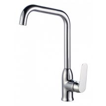 Miscelatore monoforo lavello con canna alta orientabile KellerTaps Sky cromo