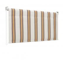 Tenda da sole a caduta, rullo avvolgibile con catenella L 150 H250cm Fredi righe beige