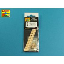 Barrel cleaning rods with brackets for Tiger I -very early model 1240mm