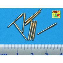 Set of 9 pcs 406 mm  short barrels for ships: North Carolina, Washington