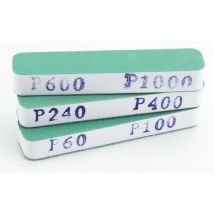 3 Schleifpads, 90x19x12 mm