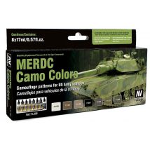US Army MERDC Tarnung - Farbset