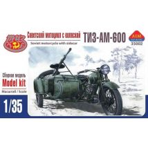 TIZ-AM-600 Soviet motorcycle with sidecar