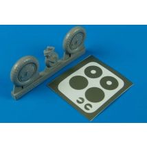 Messerschmitt Bf 109 G - Wheels & wheels mask