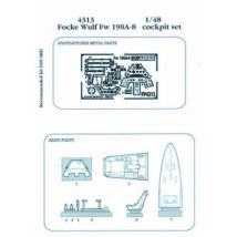 Focke-Wulf Fw 190 A-8 - Cockpit set [Eduard]