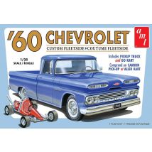 1960er Chevy Customs fleetside Pick-Up mit GoKart