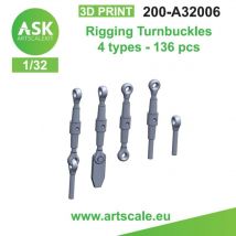 Rigging Turnbuckles - 4 types