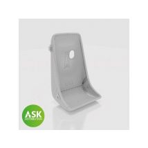 Messerschmitt P.1101 Seat (Me 163 type) excluding Seat belts - 3D print [Das Werk]