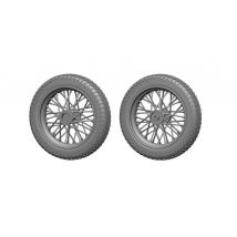HD-WLA motorbicycle - Wheels and Cylinders detail set [Miniart]