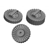 Lewis Mk.III - two types Ammo magazines 5 + 5 pc.