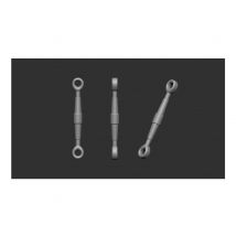 Turnbuckles 50 pcs: 5,5mm / 0,9mm