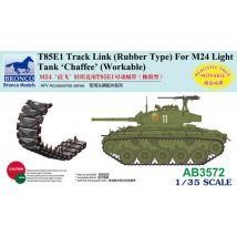 T85E1 Track Link (Rubber Type) For M24 Light Tank Chaffee (Workable