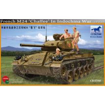 French M24 Chaffee in Indochina War