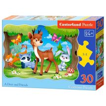 A Deer and Friends - Puzzle - 30 Teile
