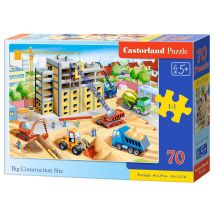Big Construction Site - Puzzle - 70 Teile