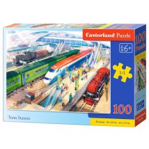 Train Station - Puzzle - 100 Teile