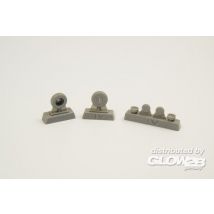 P-40 - Wheels - Diamond and hole tread [Special Hobby]