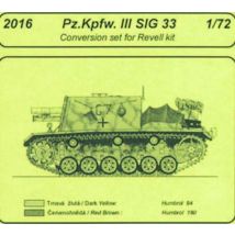 Pz.Kpfw. III SIG 33 - Conversion set [Revell]