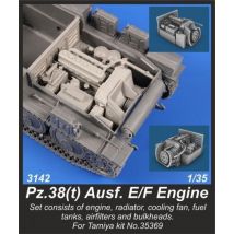 Pz.38(t) Ausf. E/F - Engine Set