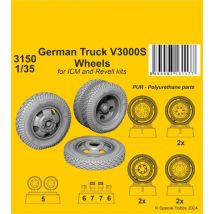 German Truck V3000S Wheels [ICM]