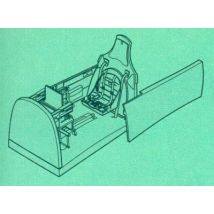 P-40B - Cockpit set