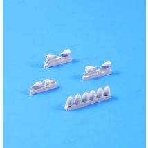 WWII Soviet Bombs FAB 100kg (6 Stück)