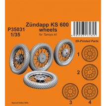 Zündapp KS 600 - Wheels