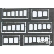 Quadrate und Rechtecke Gravierschablone