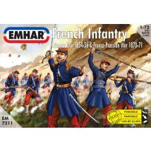 French Infantry Crimean War 1854-56 & Franco Prussian War 1870-71