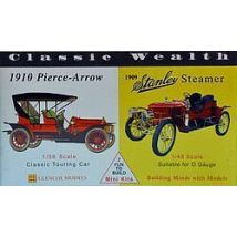 1910er Pierce-Arow 1/59 - 1909er Stanley Steamer 1/48