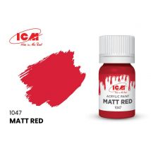 Matt Red - 12 ml