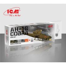 Acrylic paint set - Cobra AH-1G (6 x 12 ml)