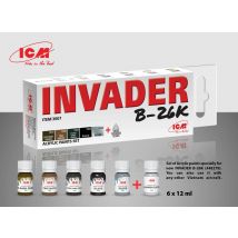 Acrylic paint set - Invader B-26K and other Vietnam aircraft (6 x 12ml)