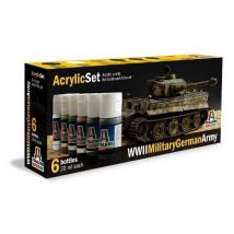 Acryl Set WWII Military German Army