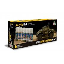 Acryl Set WWII Military Allied Army
