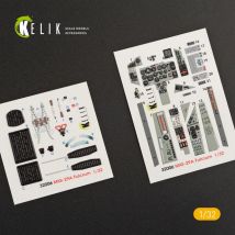 MiG-29A (9-12) Fulcrum - Interior 3D-Decals [Trumpeter]