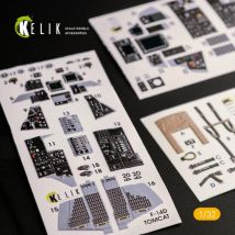 F-14D Super Tomcat - Interior 3D-Decals [Trumpeter]