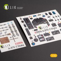 Junkers Ju 87 D/G Stuka - Interior 3D-Decals [Trumpeter]