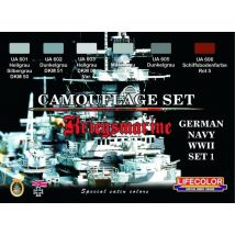 German WWII Kriegsmarine n.1 Camoufl.set