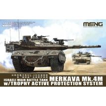 Israeli Main Battle Tank Merkava Mk.4M w/Trophy Active Protection System