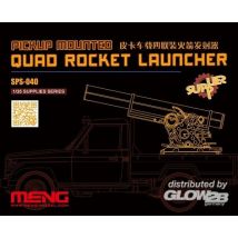 Pickup Mounted Quad Rocket Launcher (RESIN)