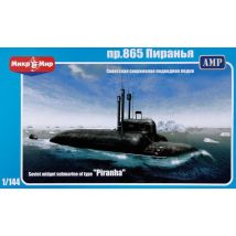 Soviet midget submarine pr.865 Piranha