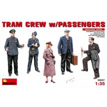 Tram Crew with Passengers