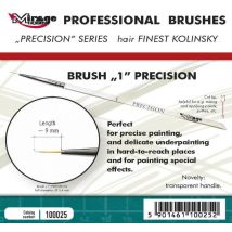 Pinsel - Precision Kolinsky - Size 1