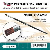Brush Flat - Classic Series 2 - Size 4