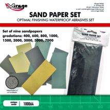 Sanp Paper (9 pcs: 400, 600, 800, 1000, 1500, 2000, 3000, 5000, 7000,)